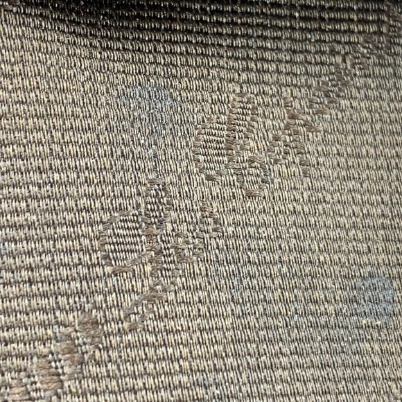 Vintage Les Copains Black and Brown‎ Embossed Leather Small Crossbody Bag - Picture 5 of 7